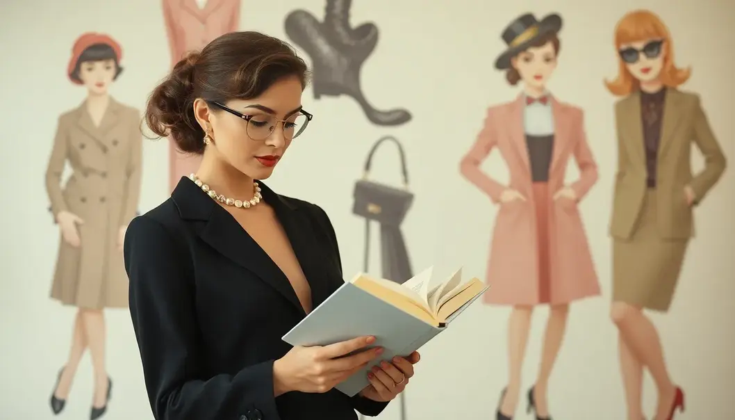 Books reflecting societal shifts akin to fashion’s evolution.