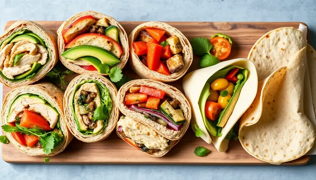 Assorted nutritious lunch bowls ready to enjoy.